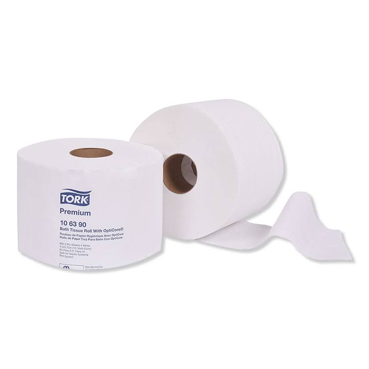 White 2-Ply Bath Tissue Roll V951991