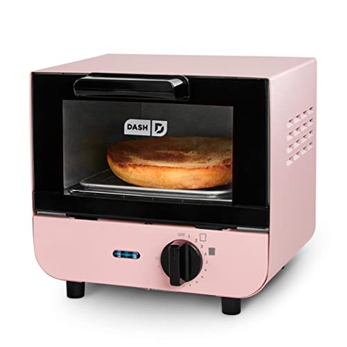 Red Mini Toaster Oven with Baking Tray and Rack W9922