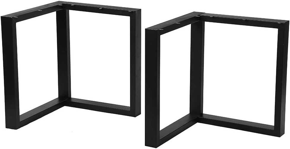Black Metal Table Legs 2 PCS W869