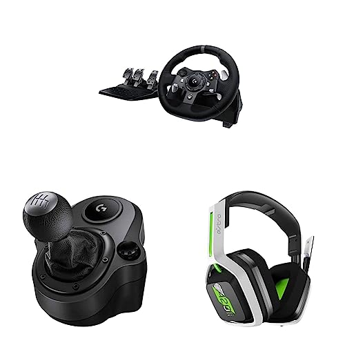 Black Driving Force Racing Wheel and Pedals with Shifter U336215