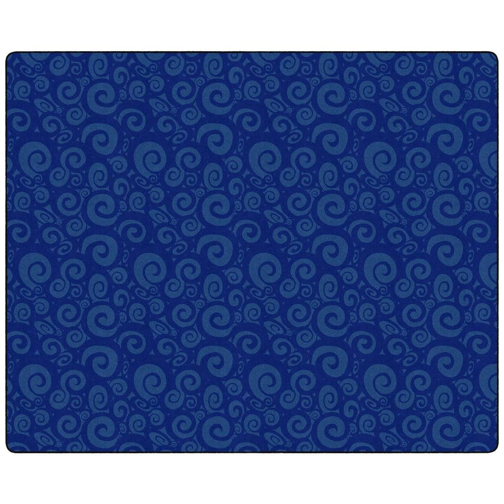Blue Tone on Tone Carpet 10'6 x 13'2 S12298