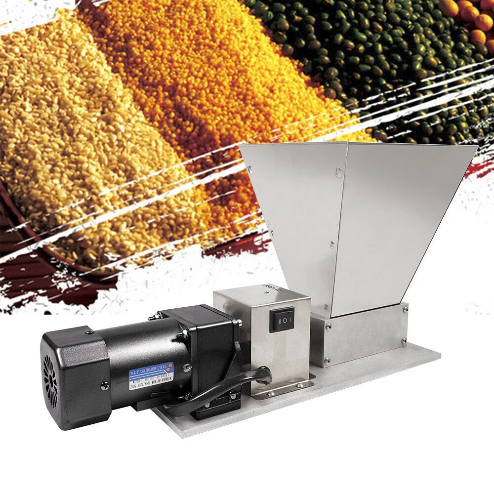 Electric Grain Mill 60W 110V 2 Roller Adjustable Roller K25051