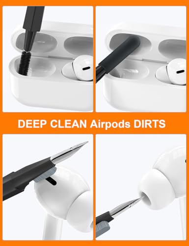 20 in 1 Keyboard Cleaner Kit with Retractable Big Brush and 2.5ml Mist Spray P256