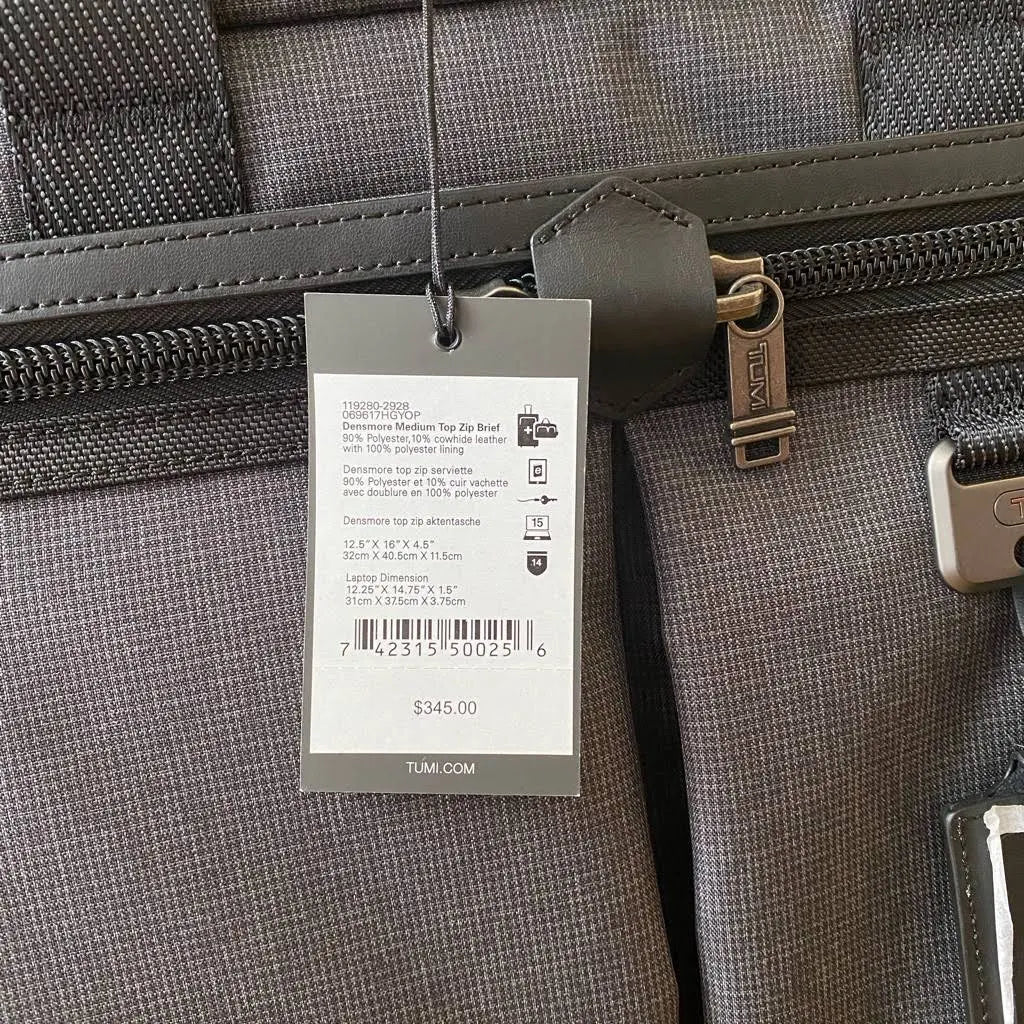 Medium Zip Briefcase O81566