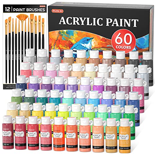 50 Colors 2oz Acrylic Paint Set M188322