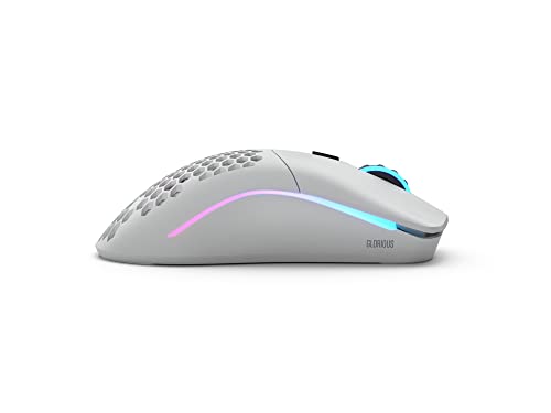 White Ergonomic Mouse J70265