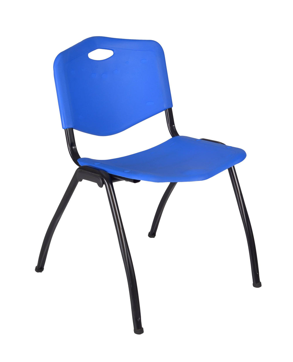 Round Breakroom Table & Stack Chairs Z39584