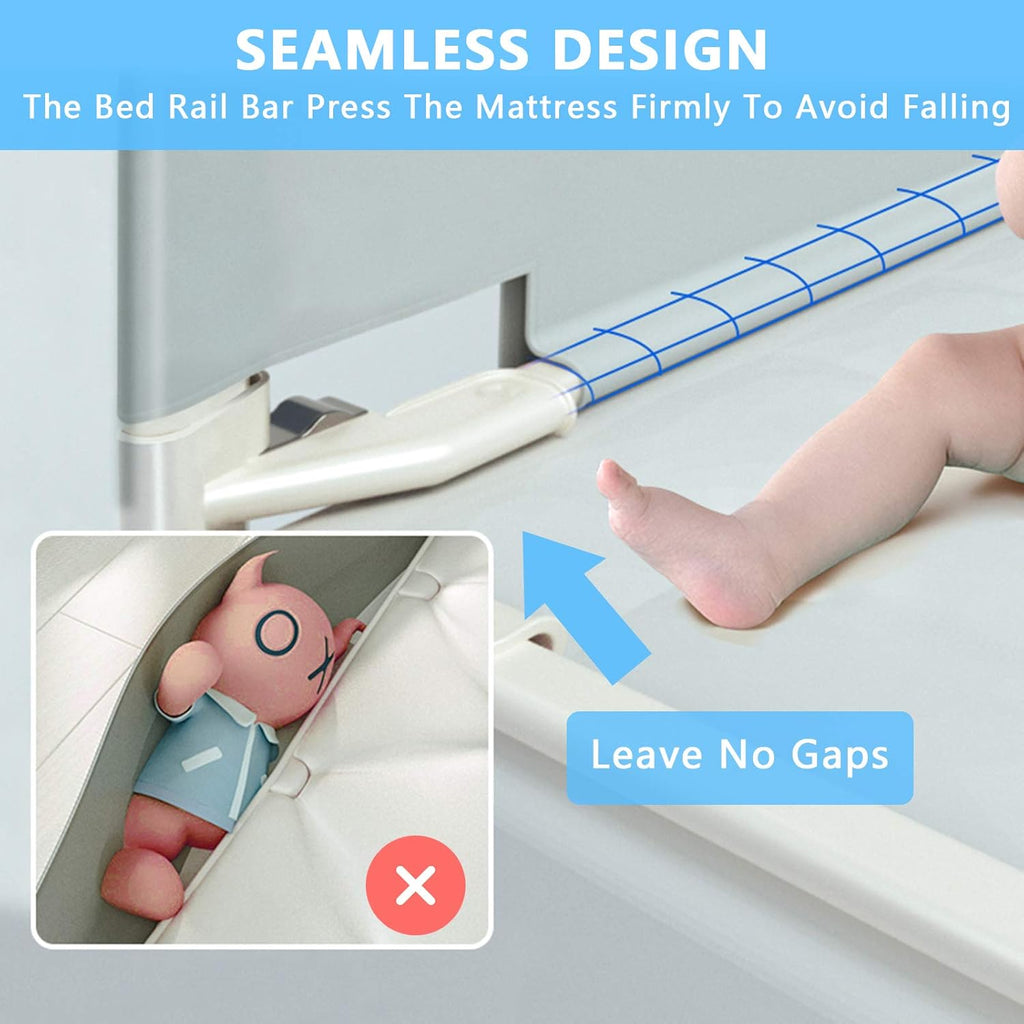 Collapsible Toddler Bed Rail for Queen Size Bed Z2281
