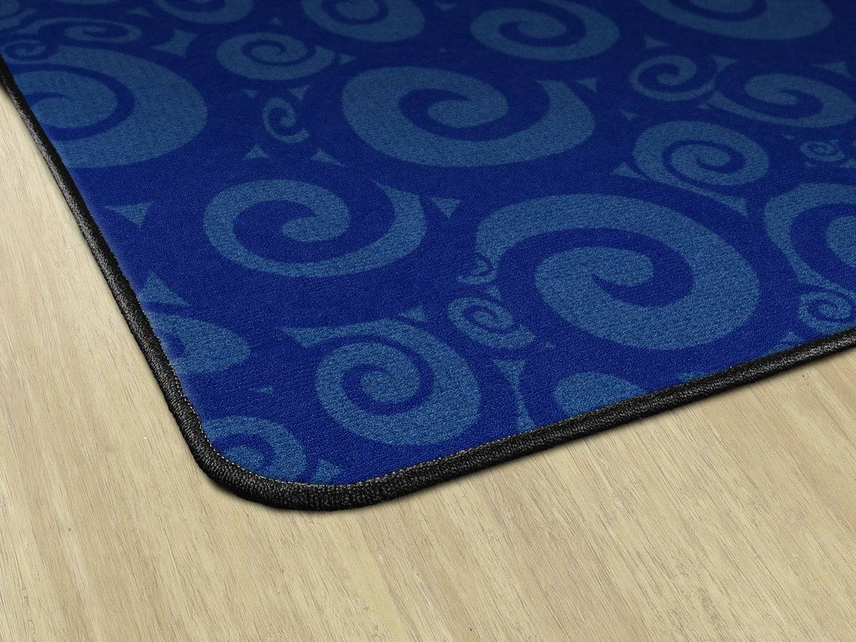 Blue Tone on Tone Carpet 10'6 x 13'2 S12298