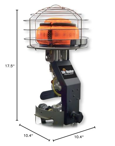 45,000 BTU Radiant Tank Top Portable Propane Heater P825639