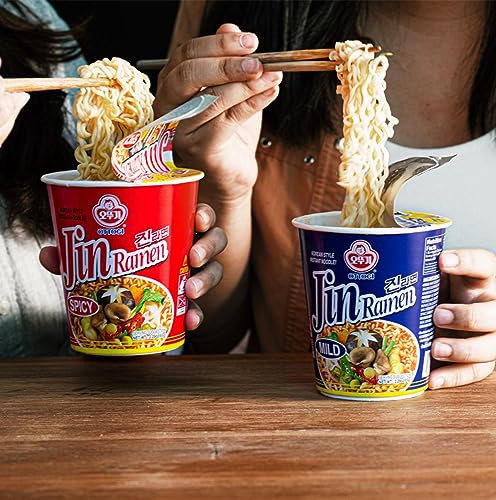 Jin Ramen Mild Instant Cup Noodle 65g 6 Pack N6725