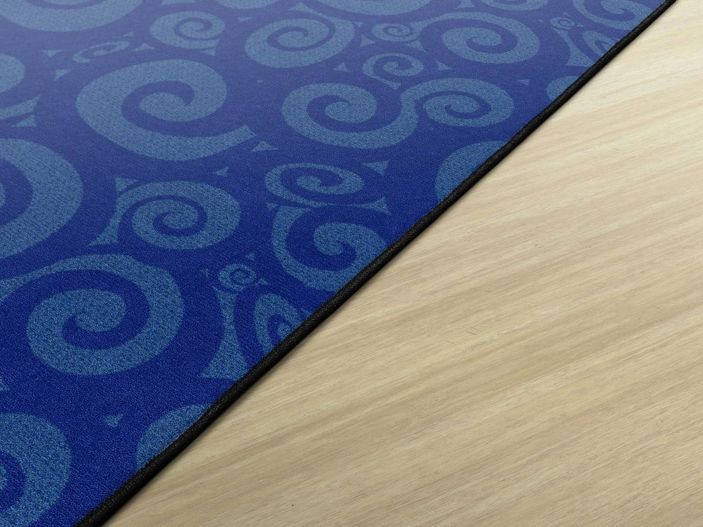 Blue Tone on Tone Carpet 10'6 x 13'2 S12298