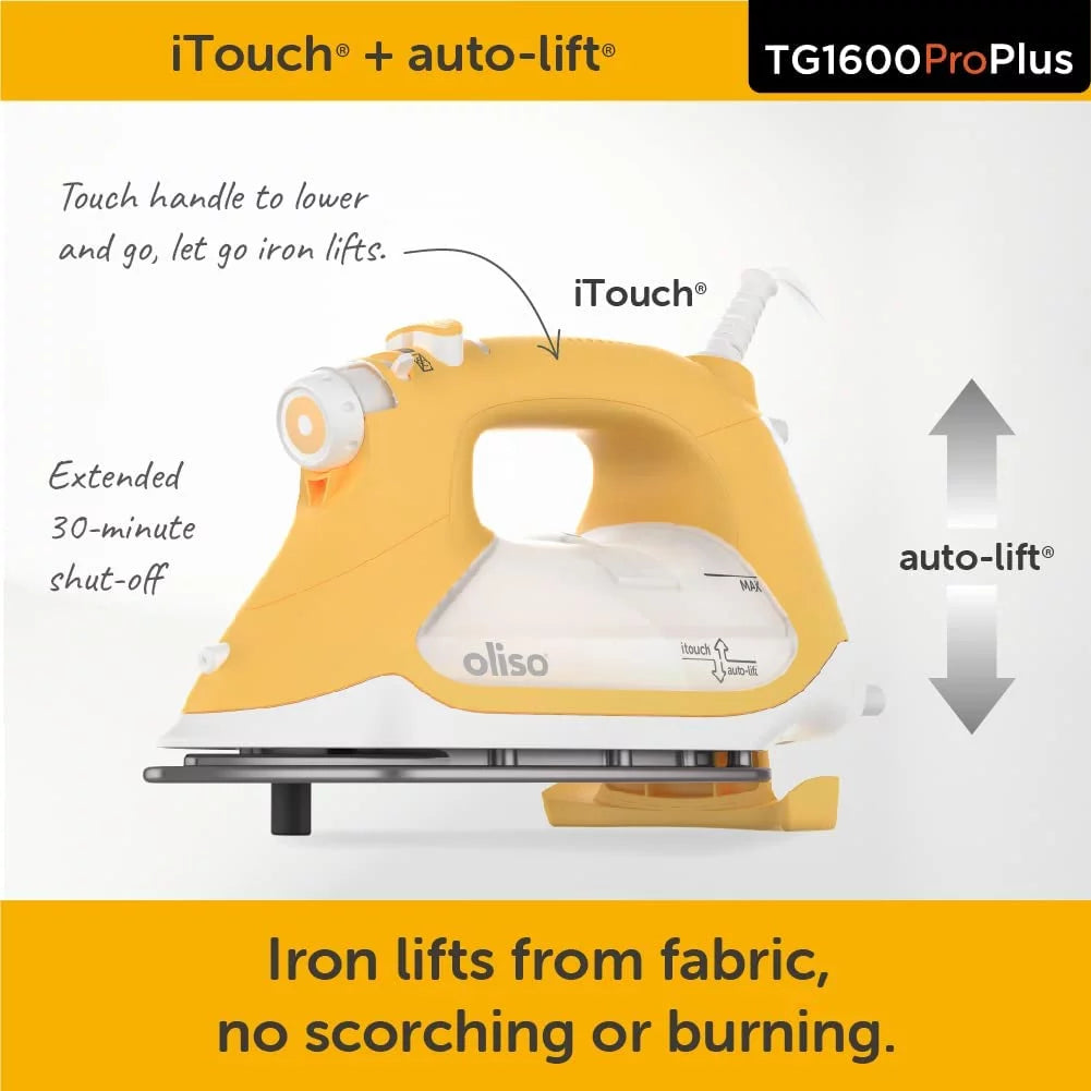 1800 Watt Yellow Steam Iron E561523