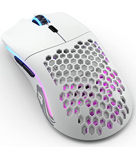 White Ergonomic Mouse J70265