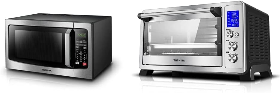 Digital Toaster Oven and Microwave Oven with Smart Sensor L897