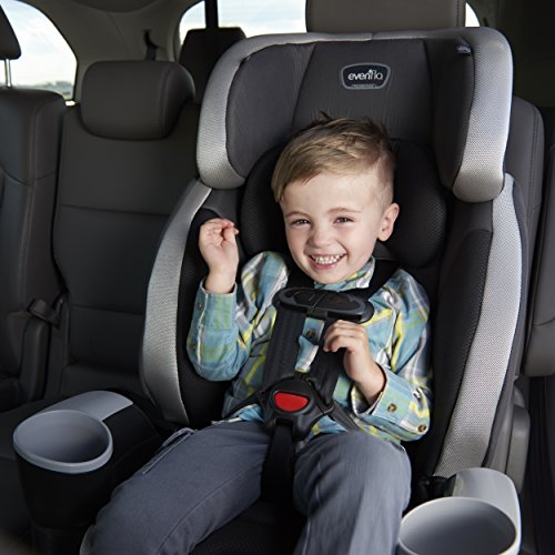Harness Highback Booster Car Seat, Granite Gray, Polyester Q1135
