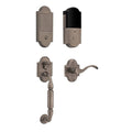 Antique Nickel Dummy Handleset U14246