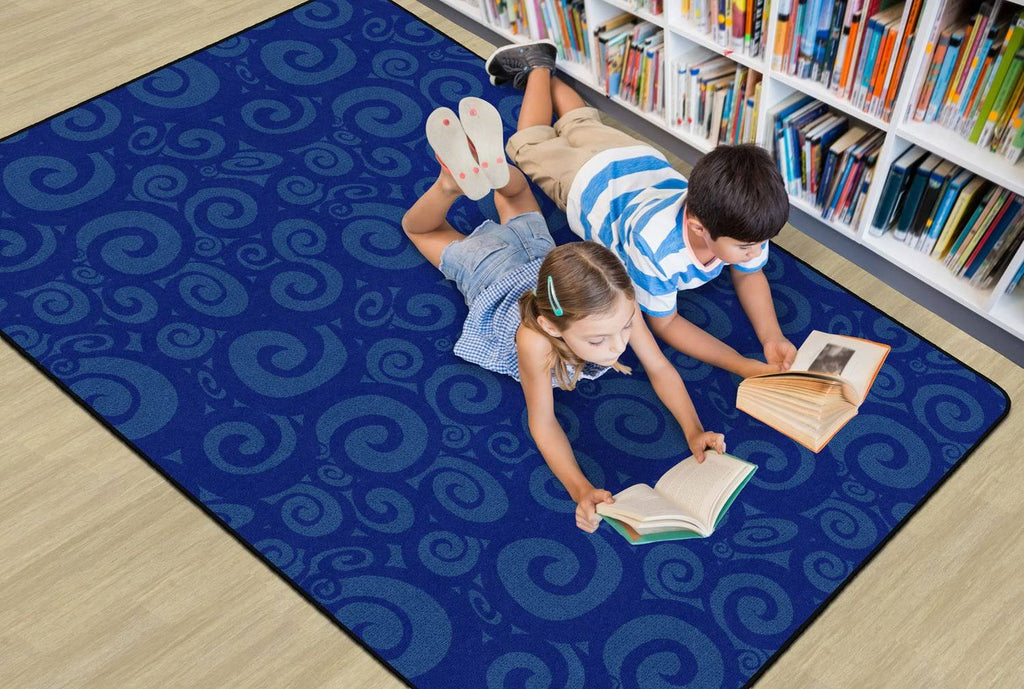 Blue Tone on Tone Carpet 10'6 x 13'2 S12298