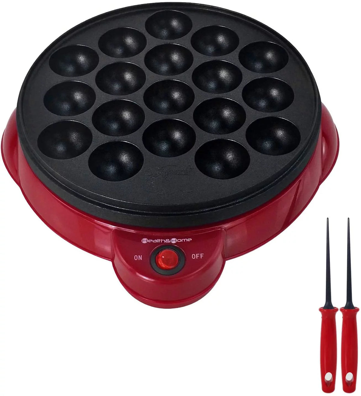 Electric Takoyaki Maker with Cake Pans K3391