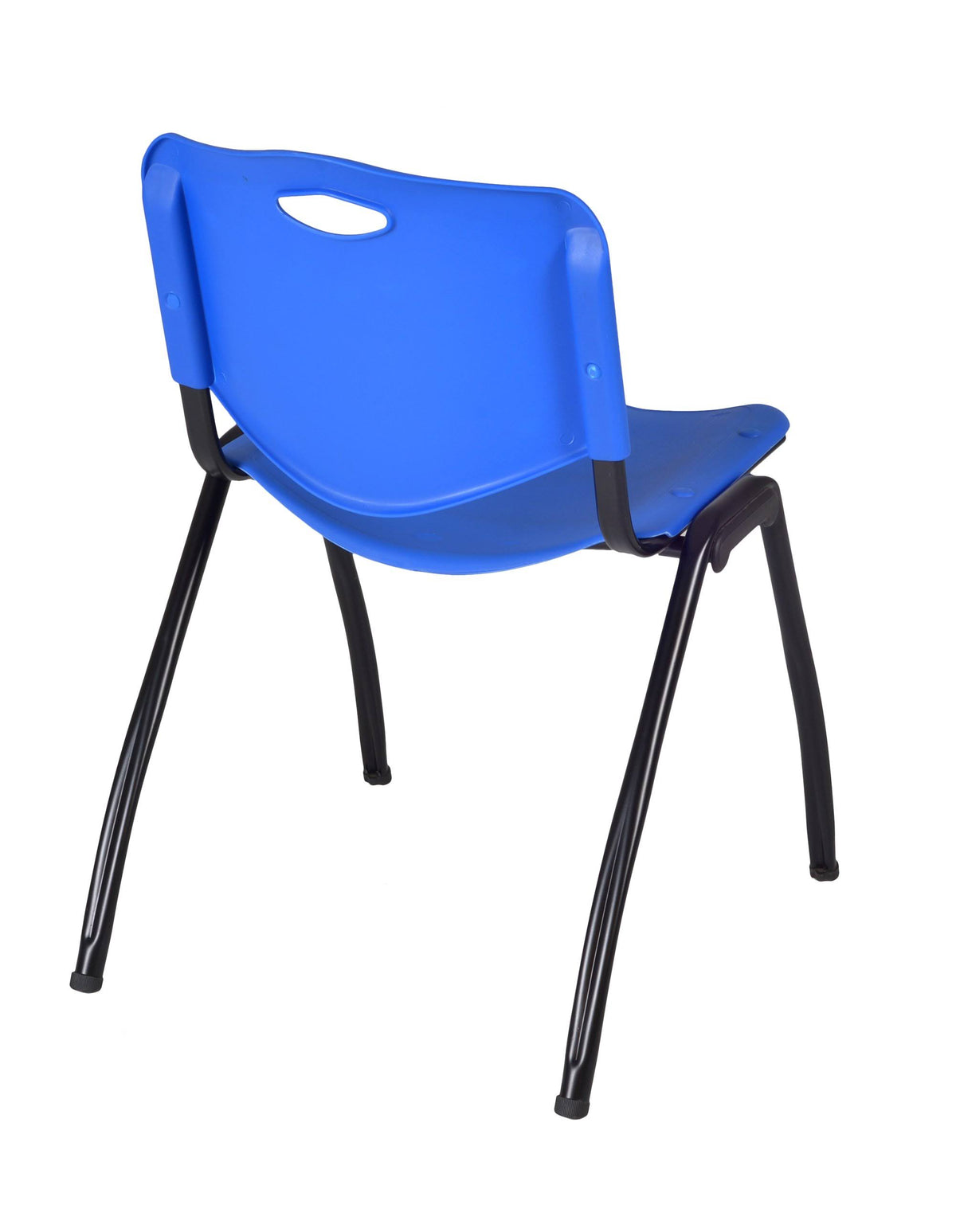 Round Breakroom Table & Stack Chairs Z39584