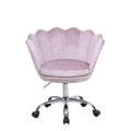 Pink Upholstery Task Chair with Adjustable Height M397782