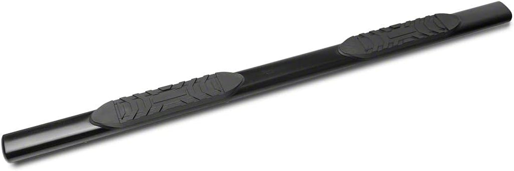 Black 5-Inch Oval Side Step Bars R872