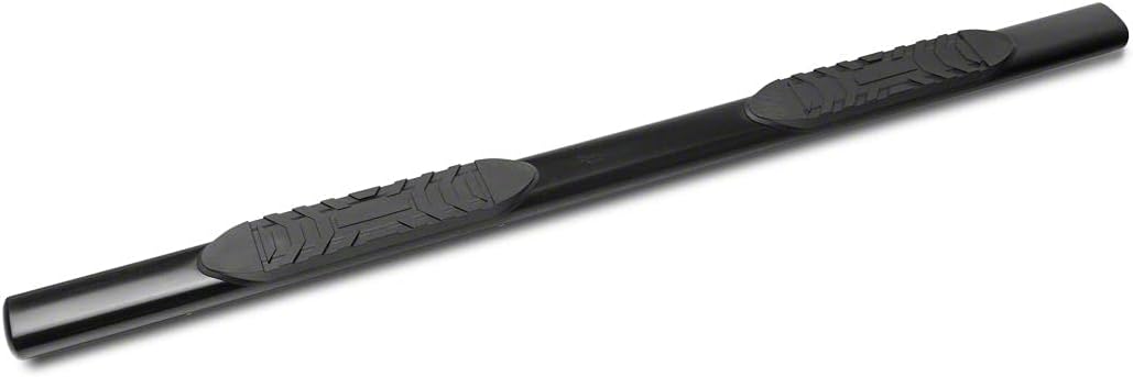 Black 5-Inch Oval Side Step Bars R872