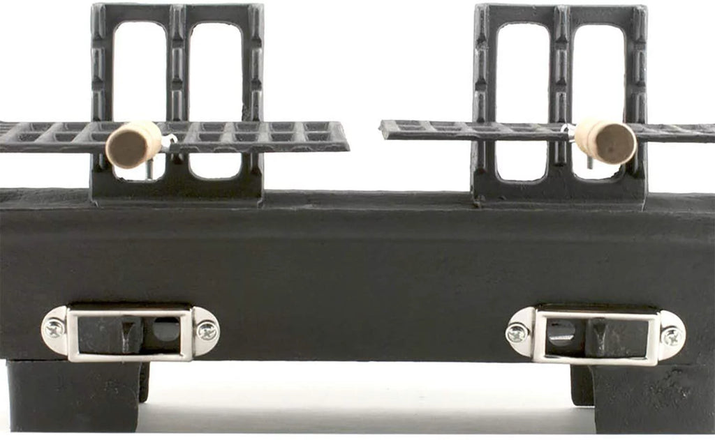 Cast Iron Hibachi Charcoal Grill, 10 by 18-Inch M7988