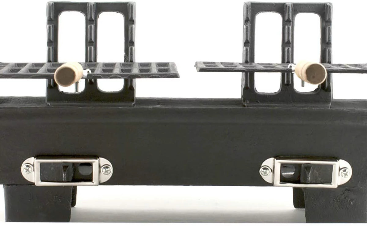 Cast Iron Hibachi Charcoal Grill, 10 by 18-Inch M7988