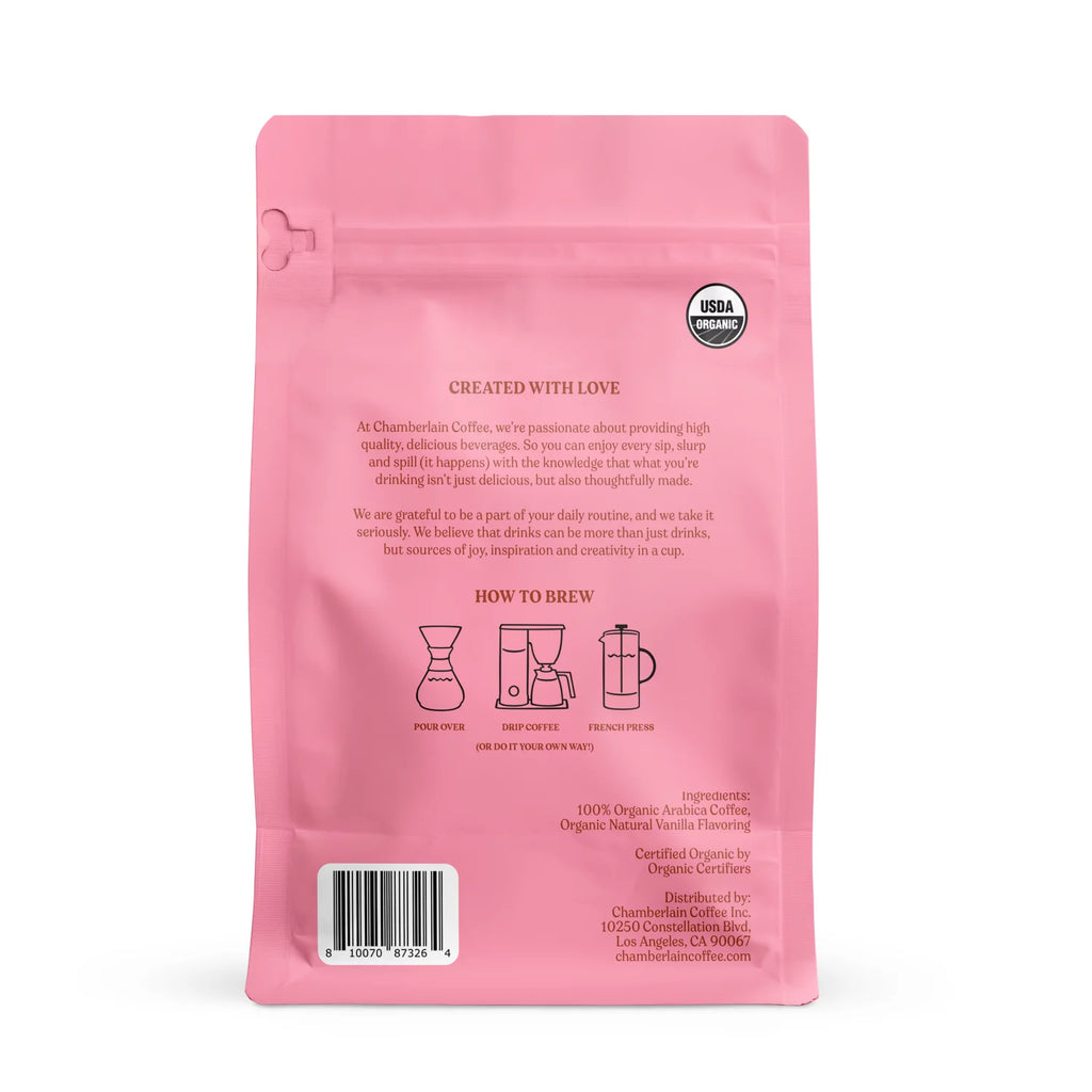Fluffy Lamb Vanilla Medium Roast Grounds, 12 oz I26695