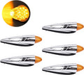 5pcs Amber 17 LED Torpedo Cab Marker Lights Q464028