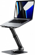 Grey Adjustable Laptop Stand for Desk, Pack of 2 J16453