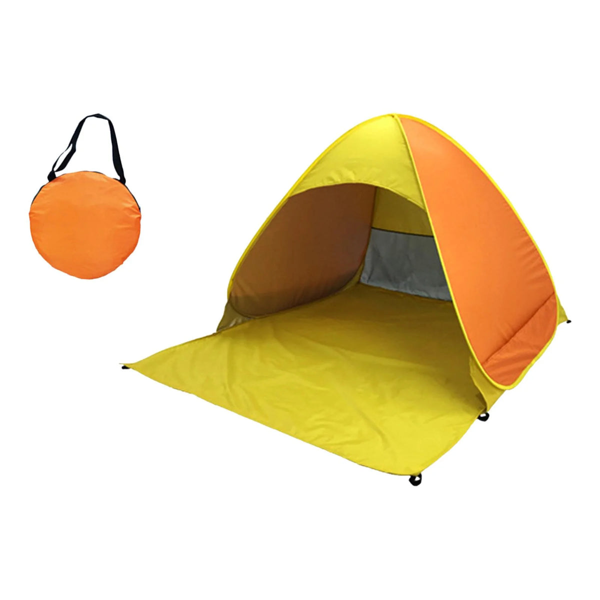 Orange Automatic Beach Tent V472481
