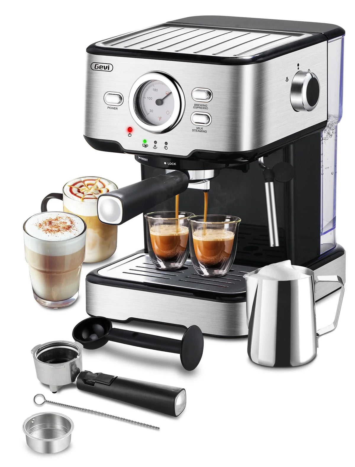 15 Bar Espresso Machine with Steamer Y942492