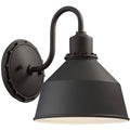 Black Outdoor Wall Light N294