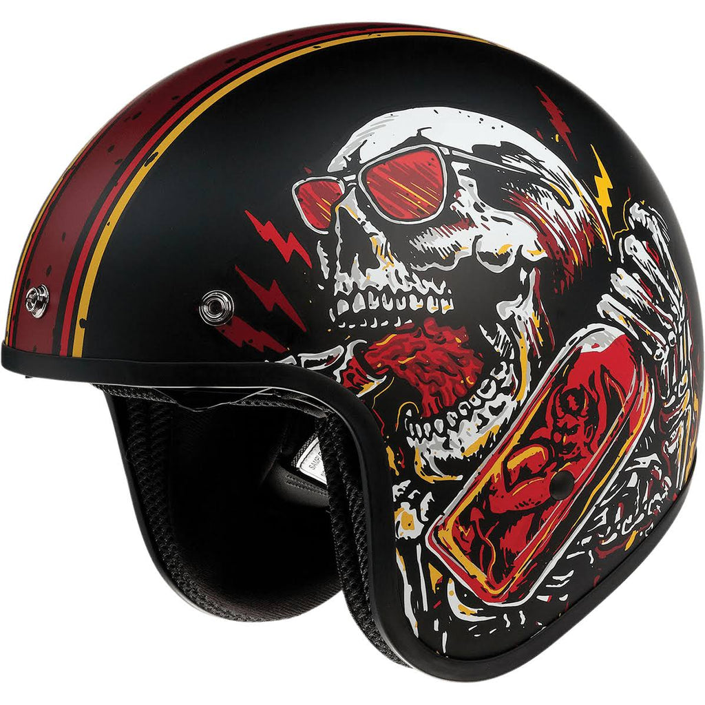 Black/Red Saturn Helmet Y381767