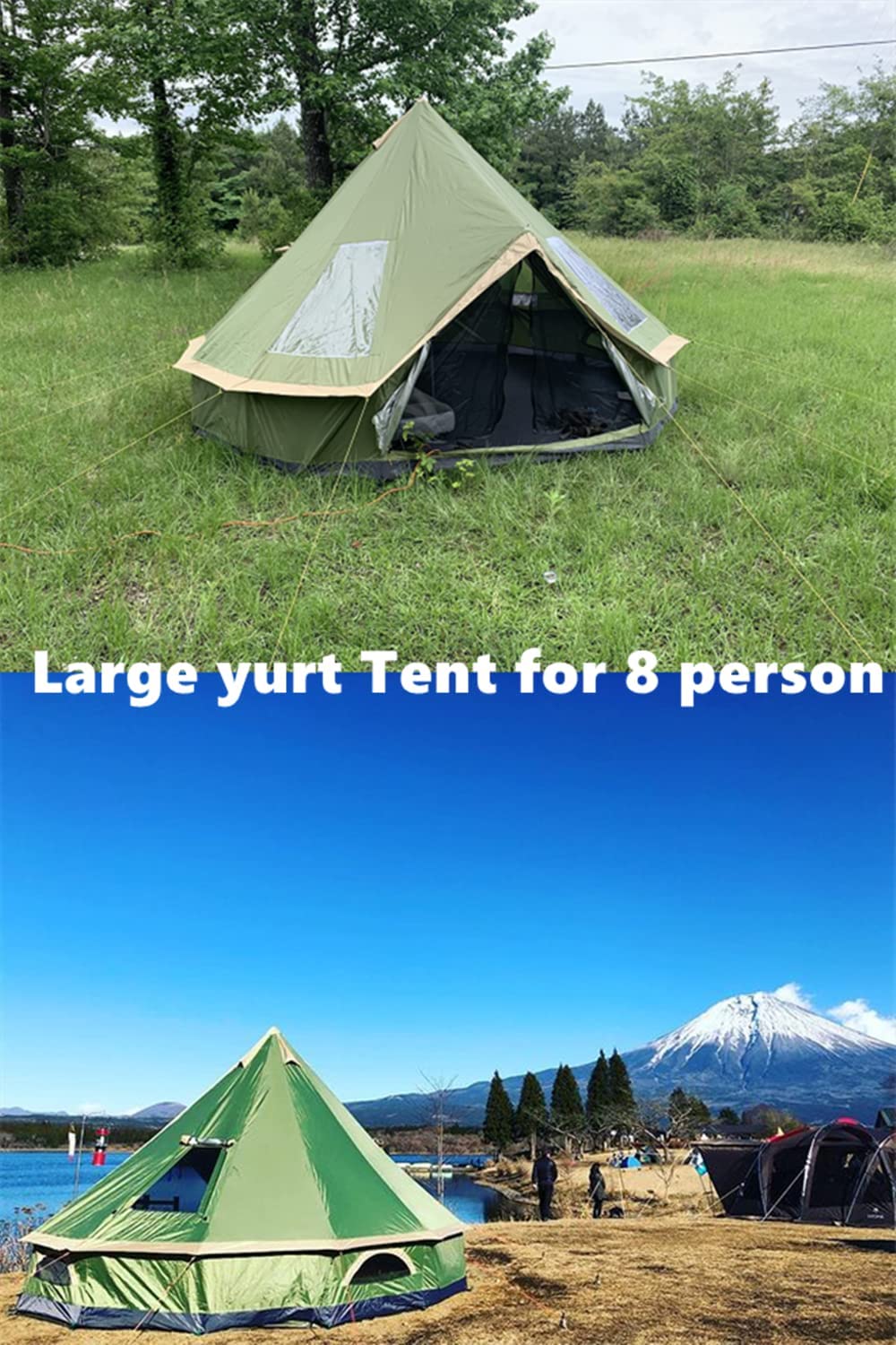 5m/16.4ft Waterproof Sun Shade Tent for Camping Z427