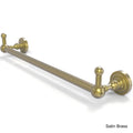 30 inch Towel Bar with Integrated Hooks - Satin Brass U99162