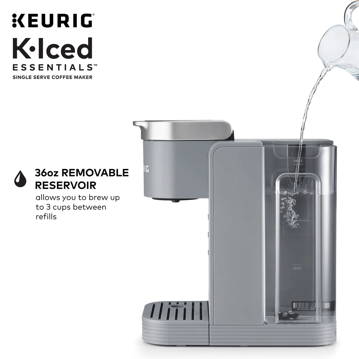 Gray Single-Serve K-Cup Pod Coffee Maker L267