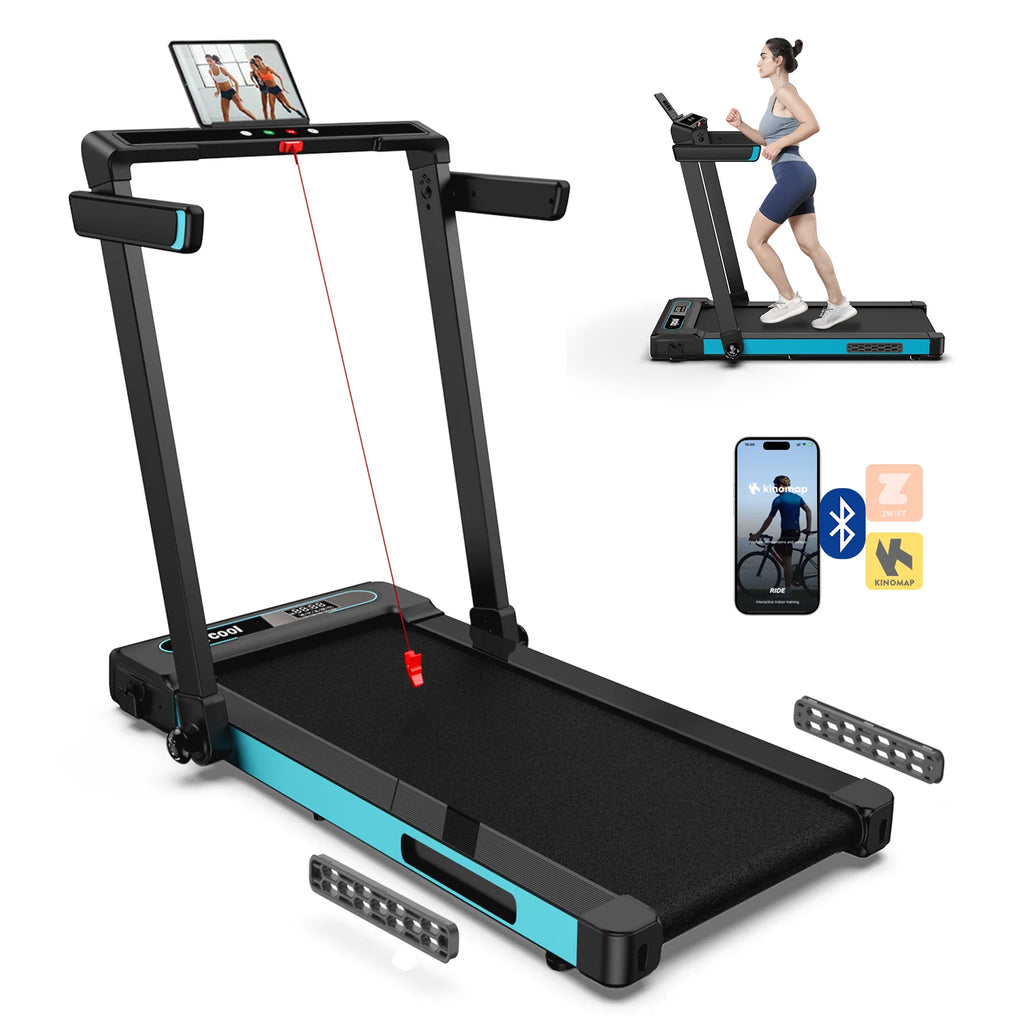 2.5HP Folding Electric Treadmill with Display Screen R875