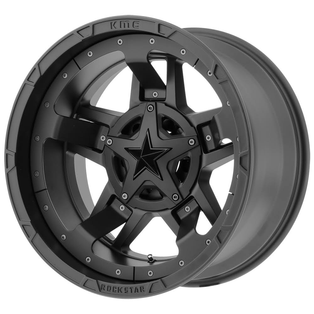 Matte Black 17x8 6x4.5 20mm Wheel P75879