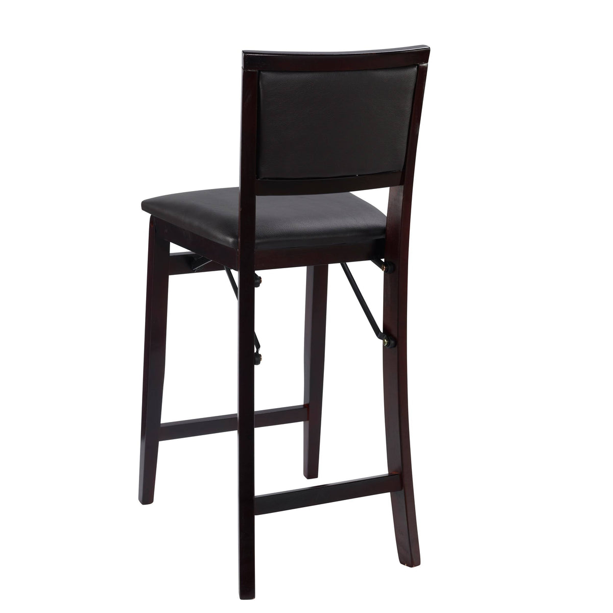 Dark Brown Folding Counter Stool D8154