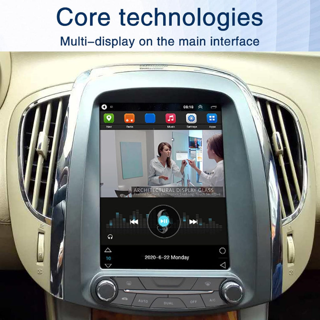 9.7in WiFi Car Radio Stereo Video Player V609243