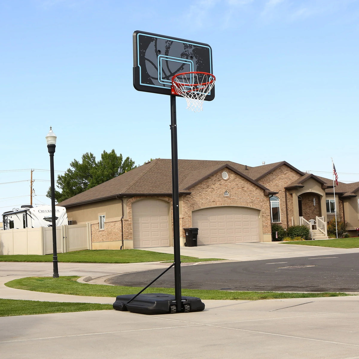 Adjustable Portable Basketball Hoop 44 inch I404