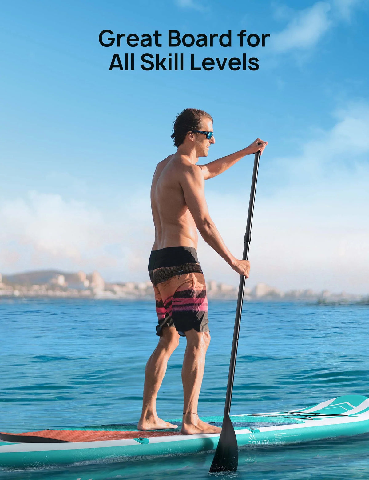 10.8 ft Inflatable Stand Up Paddle Board with Pump D231