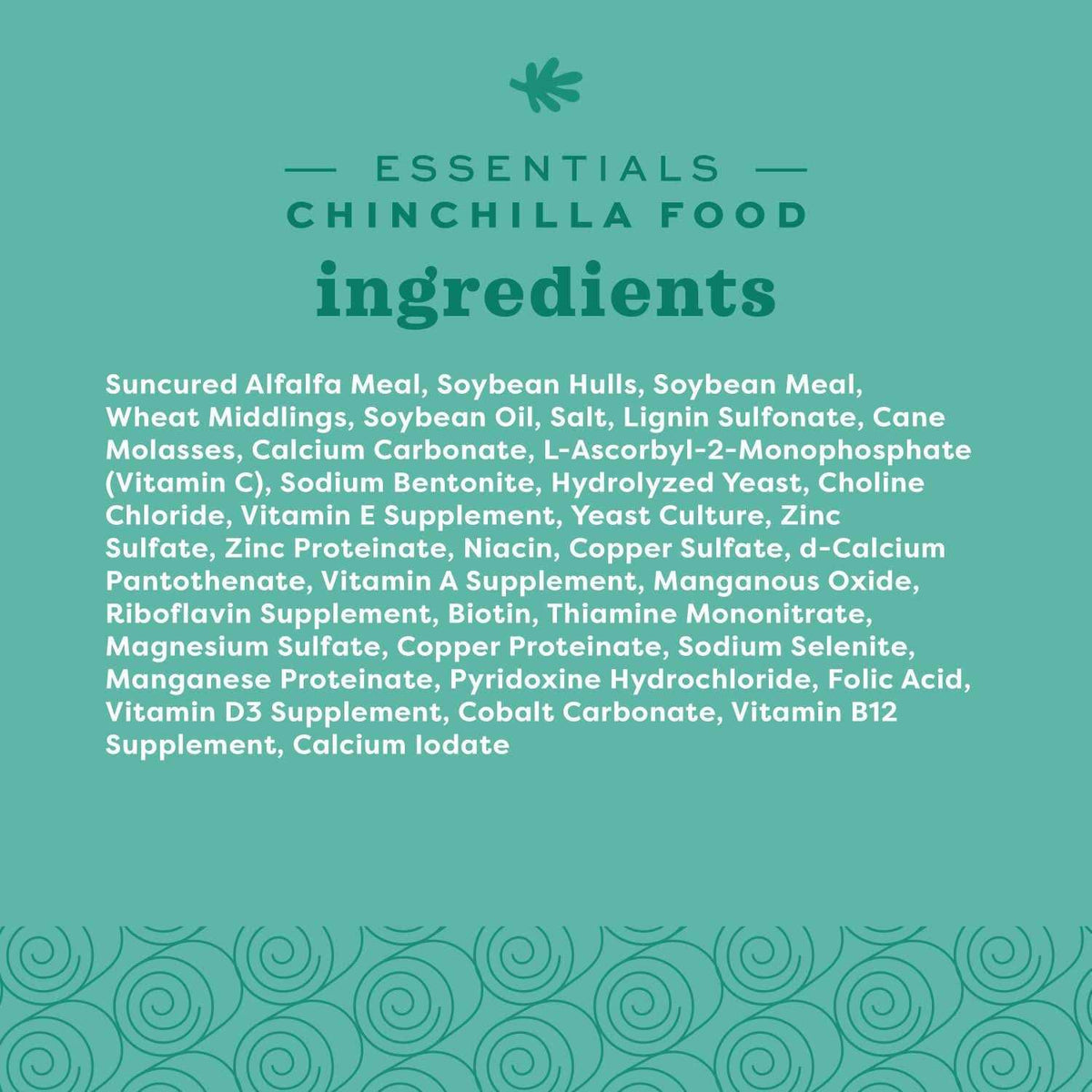 Chinchilla Food A9712