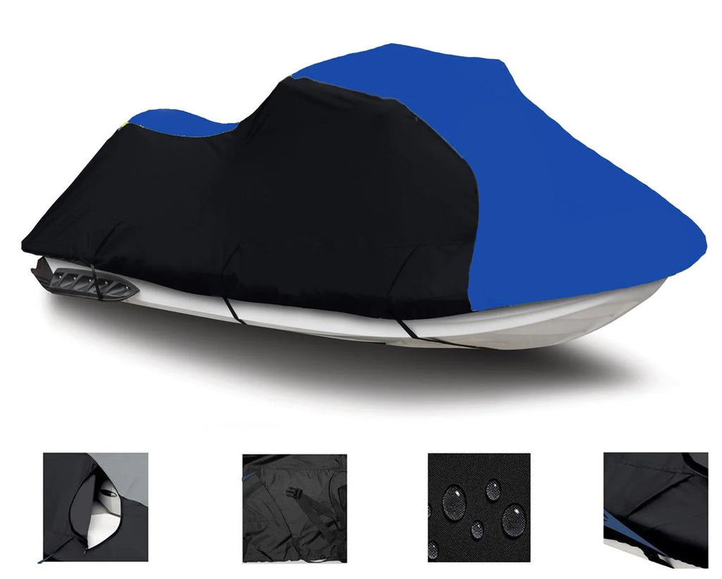 BLACK BLUE HEAVY-DUTY JET SKI PWC COVER E95758