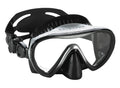 Black Silver Scuba Mask R319