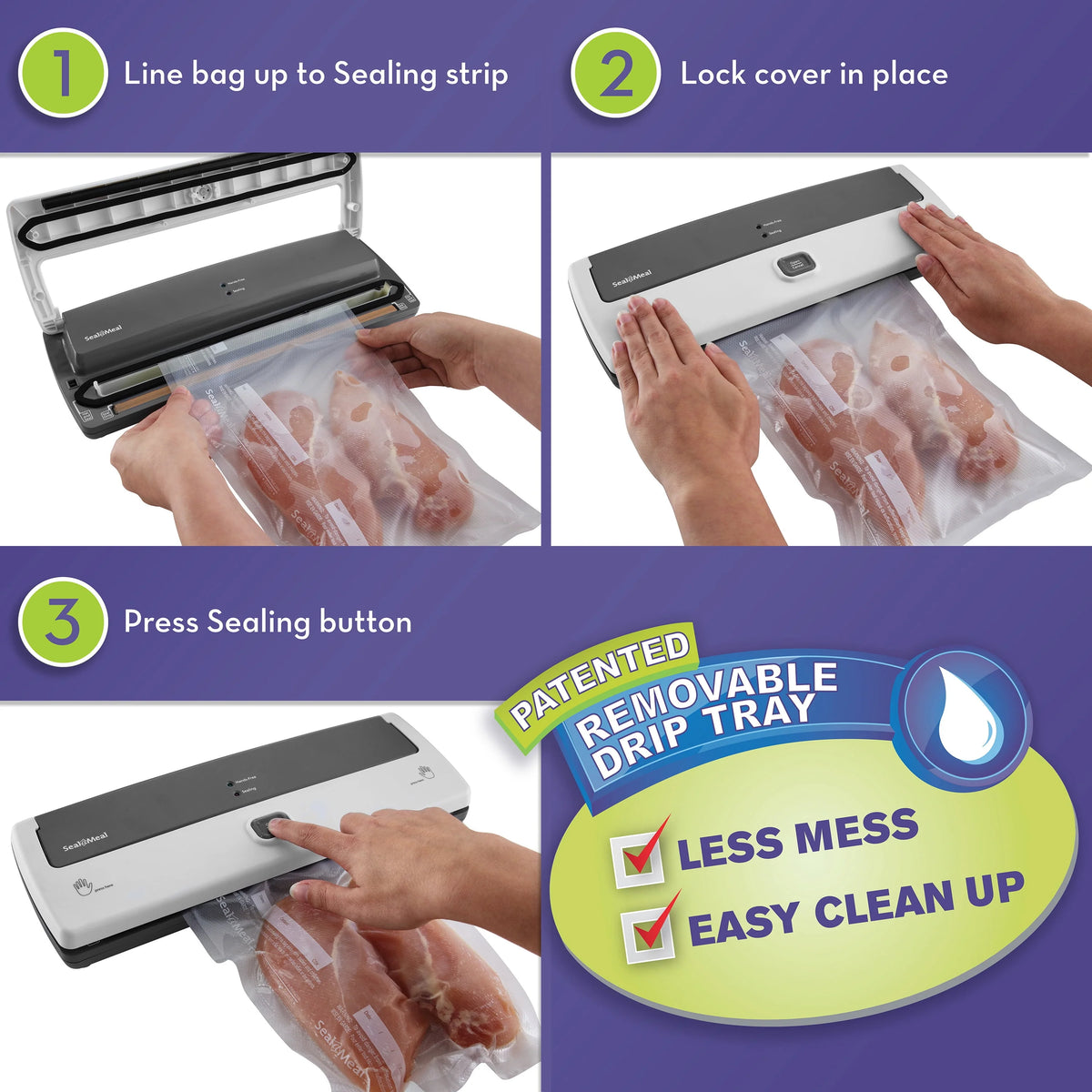Vacuum Food Sealer X1633