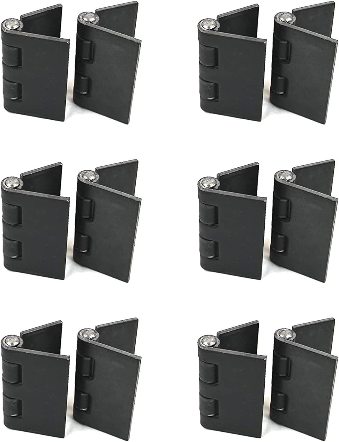 9 Pairs 4" x 4" Steel Butt Hinge W380